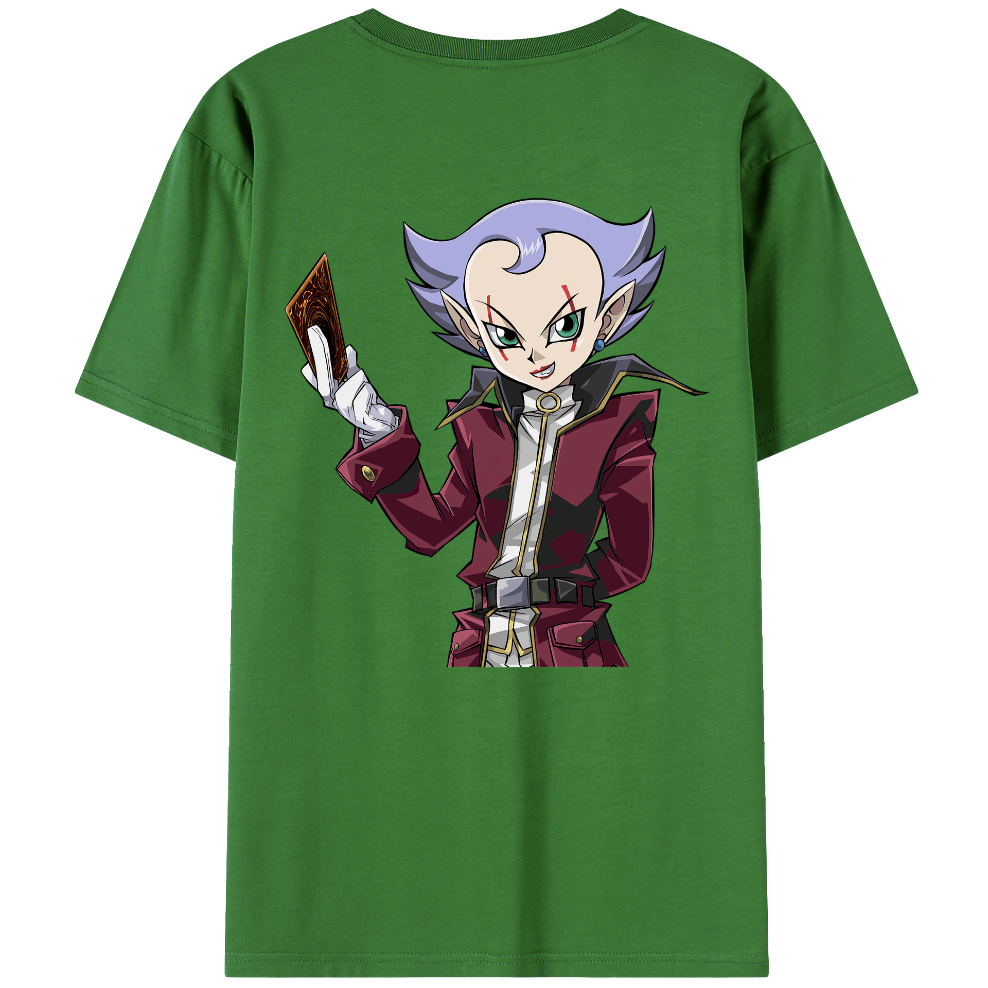 （画像用） 遊☆戯☆王 Yu-Gi-Oh! レディース半袖Tシャツ(バックプリント)